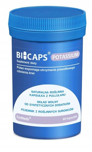 FORMEDS BICAPS POTASSIUM CYTRYNIAN POTASU 1000 MG na Arena.pl