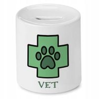 Skarbonka Dla Weterynarza Vet Prezent Z Nadrukiem Ze Zdjęciem