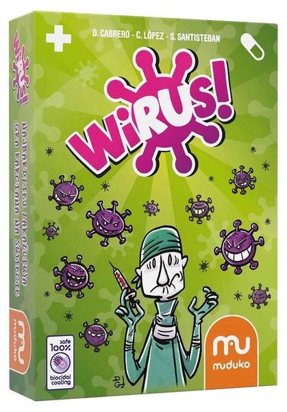 2w1 WIRUS + WIRUS 2 EWOLUCJA GRY MUDUKO TREFL zdjęcie 5