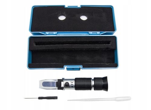 REFRAKTOMETR TESTER MIERNIK PŁYNU CHŁODNICZEGO ELEKTROLITU GLIKOLU AD-BLUE na Arena.pl