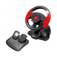 KIEROWNICA DO GIER Z WIBRACJAMI GAMINGOWA KOMPUTEROWA PC PS2 PS3