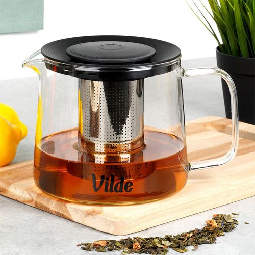 Zaparzacz Dzbanek z Zaparzaczem Sitkiem Imbryk Parzenia Herbaty Ziół 1,5L na Arena.pl