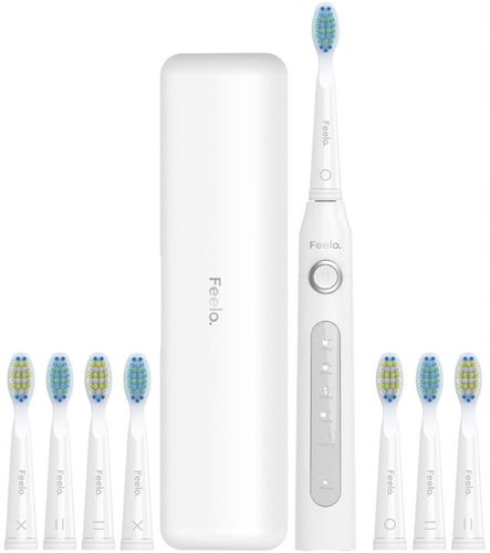 Szczoteczka elektryczna dla dzieci 7+ do zębów FEELO EASY 8 końcówek na Arena.pl