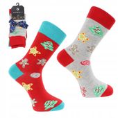 Skarpetki Świąteczne Męskie Bawełniane 2-PARY PREZENT NA ŚWIĘTA MORAJ 39-42