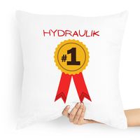 Poduszka Prezent Dla Hydraulika Numer Jeden Z Nadrukiem Ze Zdjęciem
