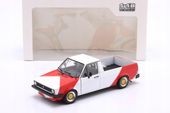 SOLIDO VOLKSWAGEN CADDY Mk1 Red Cowboy Racing Tribute 1982 Red/white 1:18