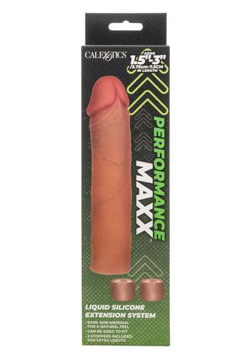 Silicone Penis Extension System 20.25Cm Caramel na Arena.pl
