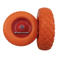 Kółko koło wózka taczek bezdętkowe pełne 4.00x8 OŚ