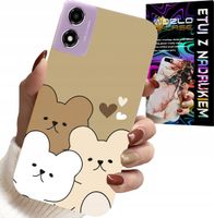 ETUI DO MOTOROLA MOTO E14 - MIŚ, MISIE WZORY DLA NAJMŁODSZYCH DZIECI