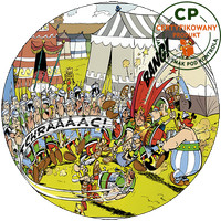 Opłatek waflowy na tort - ASTERIX & OBELIX