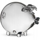 SKARBONKA NAJWIĘKSZA SZKLANA ŚWINKA RĘCZNIE ROBIONA PREZENT FOR KIDS MEGA