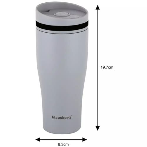 termiczny kubek 380ml click clack klausberg kb-7618 na Arena.pl