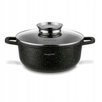 GARNEK na INDUKCJE GAZ do PIEKARNIKA Mały Konighoffer Pollo Black 2,3l 20cm