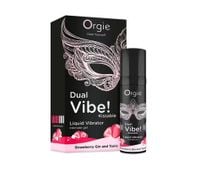 dual vibe! kissable liquid vibrating strawberry gin and tonic