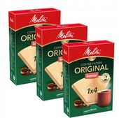 Filtry papierowe do kawy 1x4 Melitta ORIGINAL INTENSE, GOURMET 240szt, r. 4