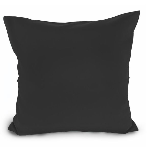 Poszewka satyna bawełniana 70x80 czarna zdjęcie 1