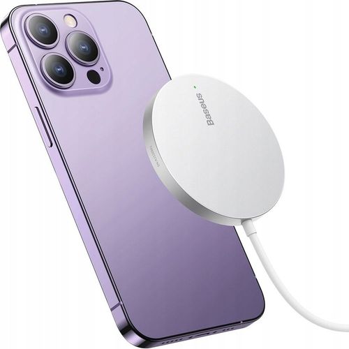 Baseus ładowarka indukcyjna Simple Mini 3 15W MagSafe iphone kabel USB-C na Arena.pl
