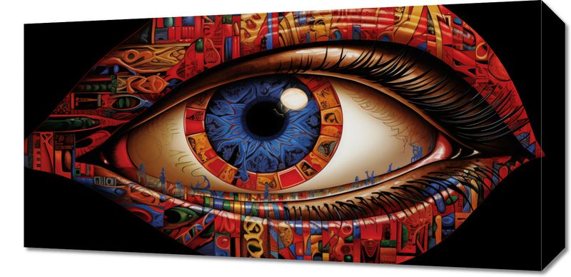 Obraz 60x30cm W Oku Obserwatora zdjęcie 1