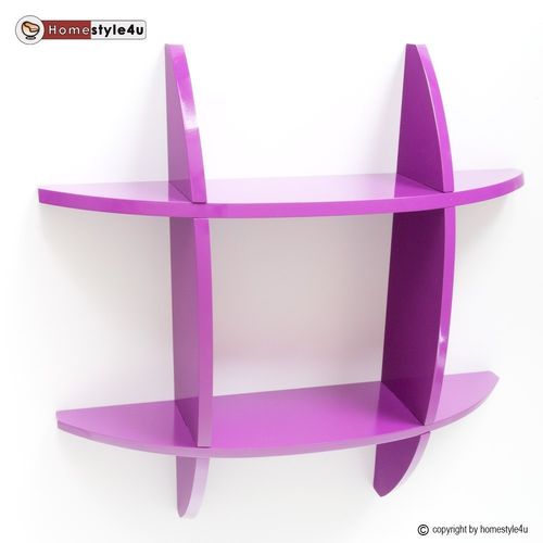Półka ścienna RETRO, fioletowa na Arena.pl