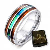 OBRĄCZKA PIERŚCIEŃ z Wolframu WOLFRING EU22 US10