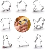 Foremki Do Ciastek Pies Kot Zestaw 8szt