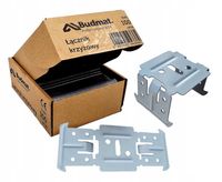 BUDMAT ŁĄCZNIK KRZYŻOWY DO PROFILI CD 60 Z POWŁOKĄ ANTYKOROZYJNĄ 100 szt.