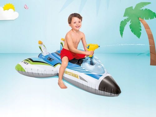 Samolot dmuchany z działkiem wodnym do basenu #57536 na Arena.pl