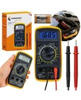 MULTIMETR MIERNIK CYFROWY PRĄDU XL830L ZESTAW