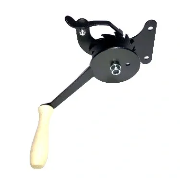 KOŁOWROTEK DO GRILLA RUSZT FI-60cm ŁAŃCUCH KOMPLET na Arena.pl