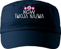 CZAPKA LETNIA LATINO Z DASZKIEM HAFT KGW koło gospodyń wiejskich twój tekst