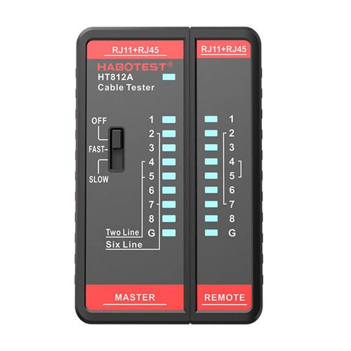 Tester Kabli Sieciowych RJ45 Habotest HT812A DO RJ11 Telefonicznych na Arena.pl