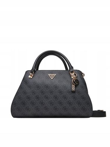 Torebka damska Guess Kuferek Elegancka Modna na zamek HWBG9672070 Czarna na Arena.pl