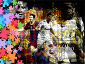 Puzzle tradycyjne - Ronaldo Messi Neymar