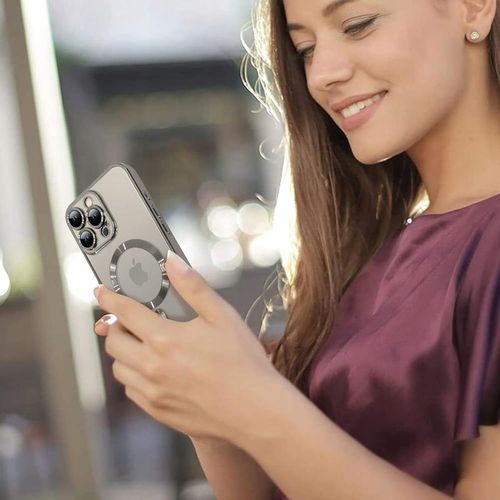 Etui do iPhone 16 Pro tytan szary natural case do MagSafe ochrona aparatów na Arena.pl