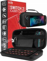 ETUI NA KONSOLĘ SWITCH 2 OBUDOWA FUTERAŁ ORZLY CZARNA SKÓRZANA