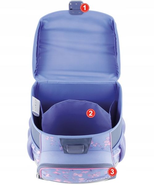 TORNISTER SZKOLNY HERLITZ LOOP PLUS MOTYLE ZESTAW PIERWSZA KLASA zdjęcie 14