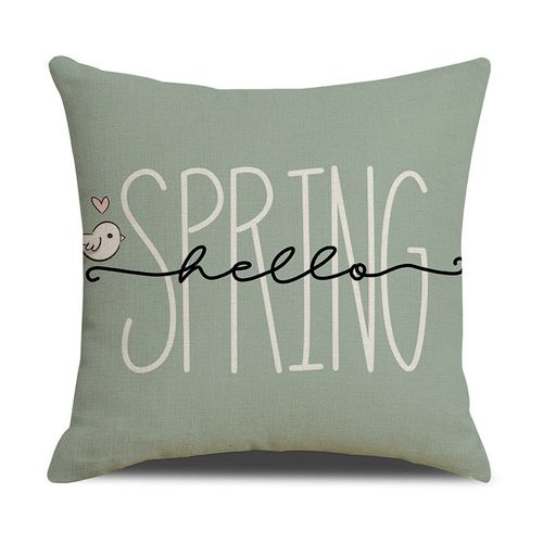 poszewka na poduszkę 45 x 45 cm motyw wiosenny boho pod136 na Arena.pl