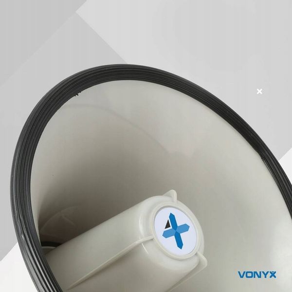 Megafon z mikrofonem i funkcją syreny szczekaczka zdjęcie 16