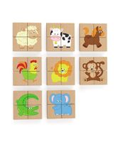 Viga 50722 Zestaw puzzli magnetycznych-farma