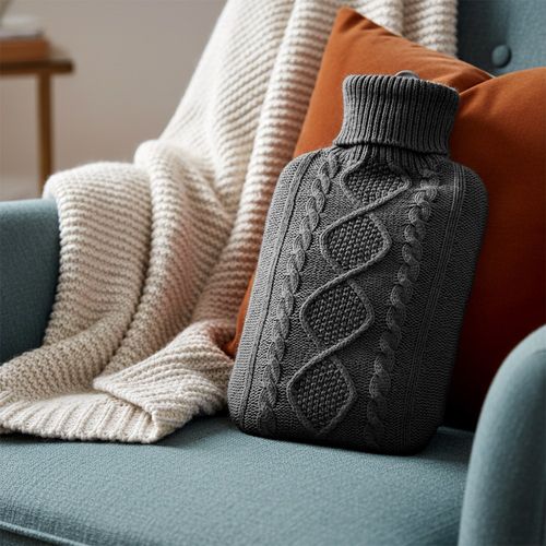 Termofor z pokrowcem szary 2 l na Arena.pl