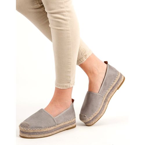 Zamszowe Espadryle Na Platformie r.36 na Arena.pl