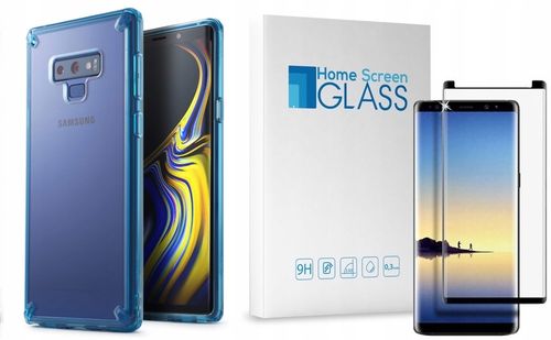 BŁĘKITNE ETUI NOTE 9 RINGKE FUSION CASE + SZKŁO 3D na Arena.pl