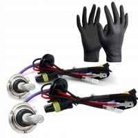 2x ŻARNIKI ŻARÓWKI XENON KSENON HID H7 6000K METALOWE GWARANCJA ZIMNA BIEL