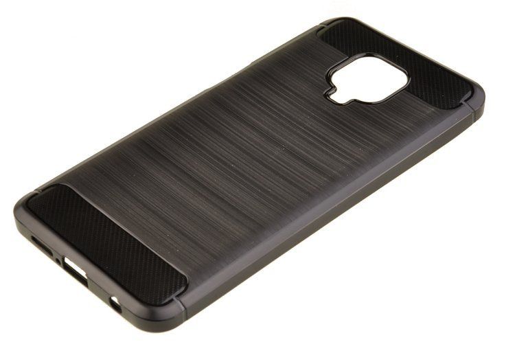 Etui Back Case Carbon do Xiaomi Redmi Note 9S / 9 Pro / 9 Pro Max czarny zdjęcie 1