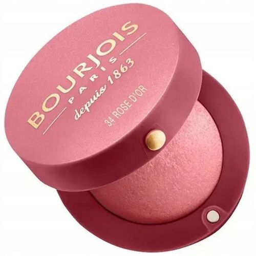 Bourjois Blush Wypiekany Róż Do Policzków z Lusterkiem 34 Rose D'or na Arena.pl