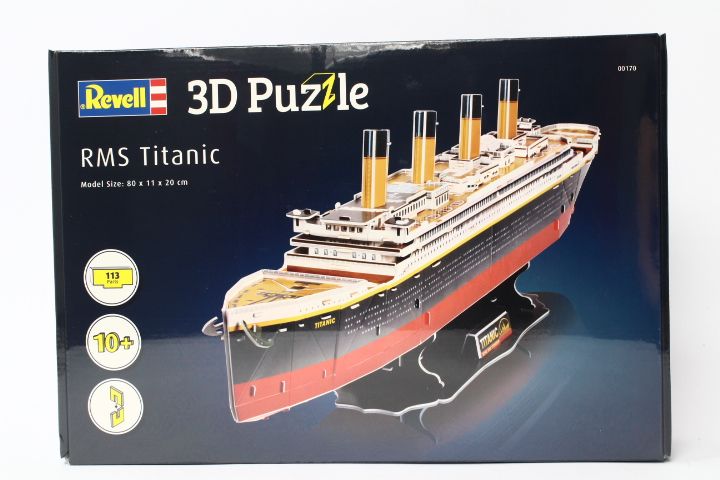 REVELL puzzle 3D RMS Titanic 00170 01708 zdjęcie 1