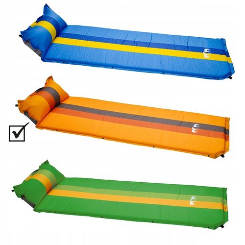 MATA SAMOPOMPUJĄCA Z PODUSZKĄ MATERAC karimata kempingowa POD NAMIOT BIWAK na Arena.pl