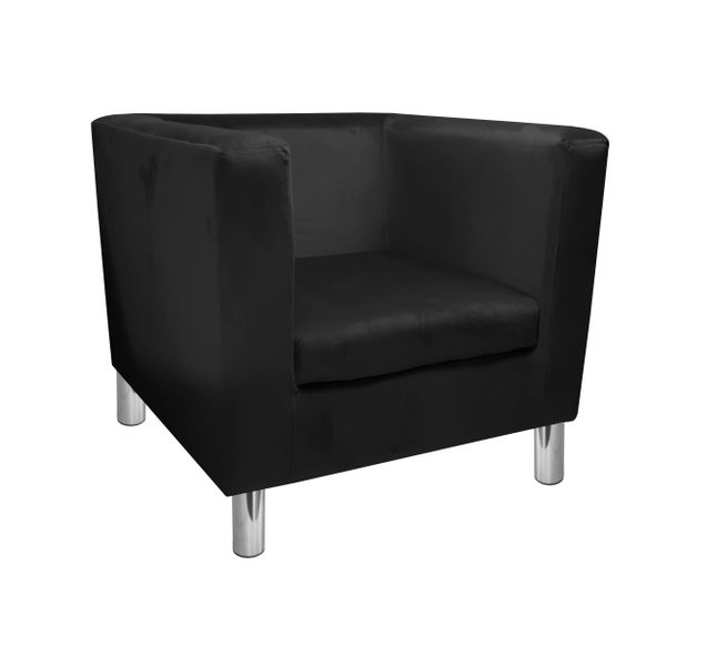 Fotel Monaco nogi chrom MG19 zdjęcie 1