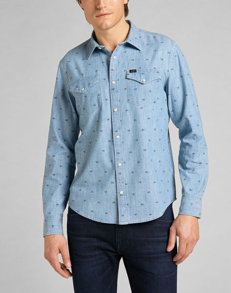 LEE CLEAN REG WESTERN NAVY L66RNS35 S zdjęcie 1