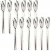 AMEFA SZTUĆCE NIERDZEWNE ZESTAW DAKOTA WIDELCZYKI DESEROWE CIASTA 12